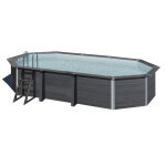 Piscine composite avant - garde ovale 6, 64 x 3, 86 x 1, 54 m - gré Piscine composite avant - garde ovale 6, 64 x 3, 86 x 1, 54 m - gré