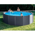 Piscine tubulaire graphite ronde 4, 78 x 1, 24 m - intex Piscine tubulaire graphite ronde 4, 78 x 1, 24 m - intex