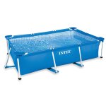 Piscine tubulaire metal frame junior rectangulaire 2, 20 x 1, 50 x 0, 60 m - intex