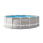 Piscine tubulaire ronde prism frame 4, 57 x 1, 22 m - intex Piscine tubulaire ronde prism frame 4, 57 x 1, 22 m - intex