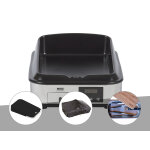 Plancha lectrique enosign 40 en inox - 1, 8 kw - eno + couvercle + housse + coffret du chef