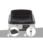 Plancha électrique enosign 40 en inox - 1, 8 kw - eno + housse + nettoyant pour émail Plancha électrique enosign 40 en inox - 1, 8 kw - eno + housse + nettoyant pour émail