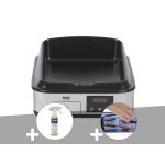 Plancha lectrique enosign 40 en inox - 1, 8 kw - eno + nettoyant pour mail + coffret du chef