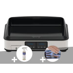 Plancha lectrique enosign 65 en inox - 3 kw - eno + nettoyant pour mail + coffret du chef