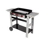 Plancha gaz 3 brleurs san sebastian - 61 x 38, 5 cm - 8 kw