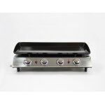 Plancha gaz prato 4 brleurs - jardideco