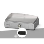 La plancha inox 160 lectrique + housse de protection - le marquier