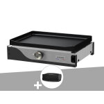 Plancha la petite francaise lectrique 150 duo avec housse de protection - le marquier