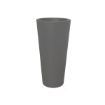 Pot de fleurs pure straight high  40 x h. 80 cm - anthracite