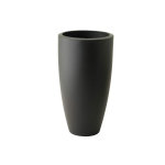 Pot de fleurs rond pure soft round high � 35 x h. 62 cm - anthracite