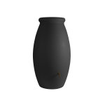 R�cup�rateur d'eau de pluie jarre 1000 l + kit raccord ch�neau - anthracite - bellijardin