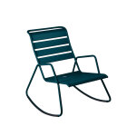 Rocking chair en métal monceau bleu acapulco - fermob Rocking chair en métal monceau bleu acapulco - fermob