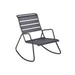 Rocking chair en mtal monceau carbone - fermob