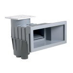 Skimmer premium grande meurtrire gris clair (liner) - hayward