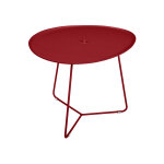 Table basse de jardin ovale en métal cocotte piment - fermob Table basse de jardin ovale en métal cocotte piment - fermob