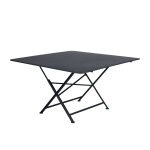 Table de jardin carrée cargo 130 x 130 cm carbone - fermob Table de jardin carrée cargo 130 x 130 cm carbone - fermob