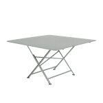 Table de jardin carrée cargo 130 x 130 cm gris lapilli - fermob Table de jardin carrée cargo 130 x 130 cm gris lapilli - fermob