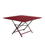 Table de jardin carrée cargo 130 x 130 cm piment - fermob Table de jardin carrée cargo 130 x 130 cm piment - fermob