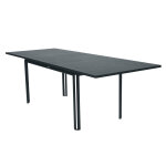 Table de jardin extensible en aluminium rectangulaire costa gris orage - 10 places - fermob