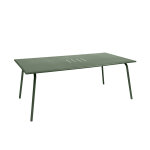 Table de jardin rectangulaire en métal monceau 8 places cactus - fermob Table de jardin rectangulaire en métal monceau 8 places cactus - fermob