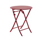 Table de jardin ronde greensboro Ø 60 cm groseille - hespéride Table de jardin ronde greensboro Ø 60 cm groseille - hespéride
