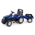 Tracteur enfant new holland avec remorque 3  7 ans - falk