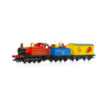 Train express du père noël pour base de village de noël - my village Train express du père noël pour base de village de noël - my village