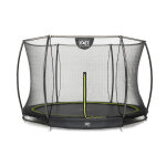 Trampoline enterré silhouette Ø 3, 05 m avec filet de sécurité noir - exit toys Trampoline enterré silhouette Ø 3, 05 m avec filet de sécurité noir - exit toys