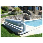 Volet de piscine hors - sol open surf system solar energy 8, 00 x 4, 00 m - abriblue
