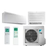 Daikin bi - split emura 3mxm68a + ftxj25aw + fvxm50a