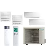 Daikin quadri - split emura 5mxm90a + 2 x cvxm20a + ftxj42aw + ftxj25aw