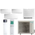 Daikin quadri - split emura 5mxm90a + cvxm20a + ftxj20aw + ftxj42aw + ftxj25aw