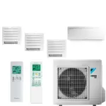 Daikin quadri - split emura 5mxm90a + ftxj25aw + fvxm35a + 2 x fvxm25a