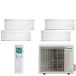 Daikin quadri - split stylish 5mxm90a + 2 x ftxa20cw + ctxa15cw + ftxa50cw