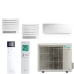 Daikin tri - split emura 5mxm90a + cvxm20a + ftxj42aw + fvxm35b