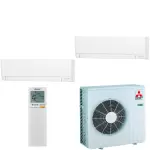 Mitsubishi electric mitsubishi bi - split mxz - 3f68vf + 2 x msz - ay35vgk Mitsubishi electric mitsubishi bi - split mxz - 3f68vf + 2 x msz - ay35vgk