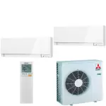 Mitsubishi electric mitsubishi bi - split mxz - 4f72vf + 2 x msz - ef35vgkw