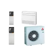 Mitsubishi electric climatisation console double flux mitsubishi mfz - kt50vg