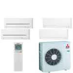 Mitsubishi electric mitsubishi quadri - split mxz - 5f102vf + 2 x msz - ay20vgk + msz - ay25vgk + msz ... Mitsubishi electric mitsubishi quadri - split mxz - 5f102vf + 2 x msz - ay20vgk + msz - ay25vgk + msz ...