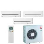 Mitsubishi electric mitsubishi tri - split mxz - 3f54vf + 3 x msz - ay20vgk Mitsubishi electric mitsubishi tri - split mxz - 3f54vf + 3 x msz - ay20vgk