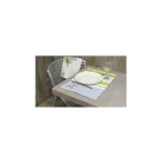 Atelier de la deco 2 sets de table ray� avec grenouille -