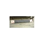 Douce france bas de porte laine gris brod� l 90 cm -