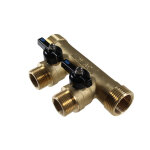 Collecteur mini - vanne 1  (26 / 34) - 2 dparts mle 3 / 4  (20 / 27) - arcanaute