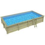 Altanka piscine bois aqua 8, 50 x 4, 35 x h1, 45m - sans dalle