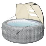Auvent pour spa gonflable bestway lay - z - spa