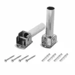 Azialo ancrage articul� pour �chelle inox (lot de 2)