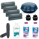 Azialo kit hivernage complet 7 - en - 1 spcial piscine bois taille du pack - m - longueur de 6  9m