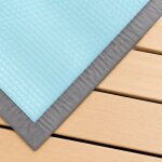 B�che � bulles luxe solguard pour piscine bois ubbink rectangulaire - azura 5, 05 x 3, 50m rectangulaire ...