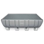 B�che � bulles pour piscine intex rectangulaire - piscine rectangulaire 9, 75 x 4, 88m gris renforc�
