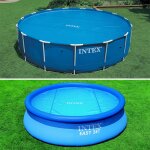 B�che � bulles pour piscine intex ronde - piscine diam�tre 5, 49m